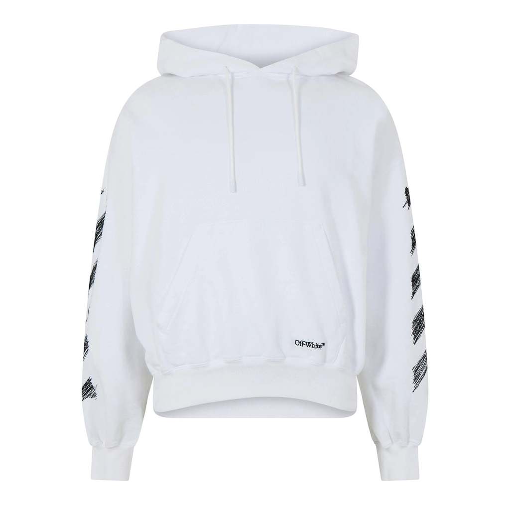 Off White Boxy Hoodie